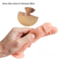 7.09in Dual Heads Dildo Lesbian Sex Toy For Women Masturbation
