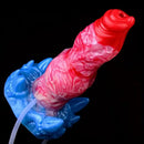 7.09in Inflatable Squirting Anal Silicone Soft Dildo For G-Spot Massage