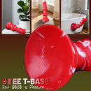 7.09in Lifelike Animal Penis Dog Knot Liquid Silicone Dildo For Couples