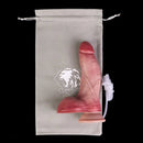 7.09in Liquid Silicone Double Layer Realistic Cumming Dildo For Women