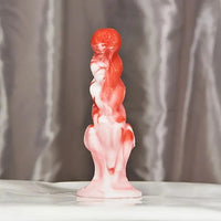 7.09in Luxe Silicone Female Sex Toy Fantasy Penis Dildo For Arousal Anal Play