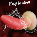 7.09in Odd-shaped Anal Plug Liquid Silicone Animal Monster Dildo