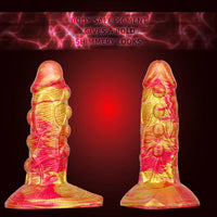 7.09in Premium Silicone Soft Spiked Dildo For Women Men Sex