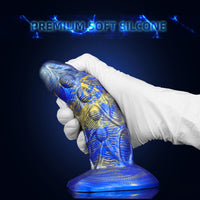 7.09in Premium Silicone Soft Spiked Dildo For Women Men Sex