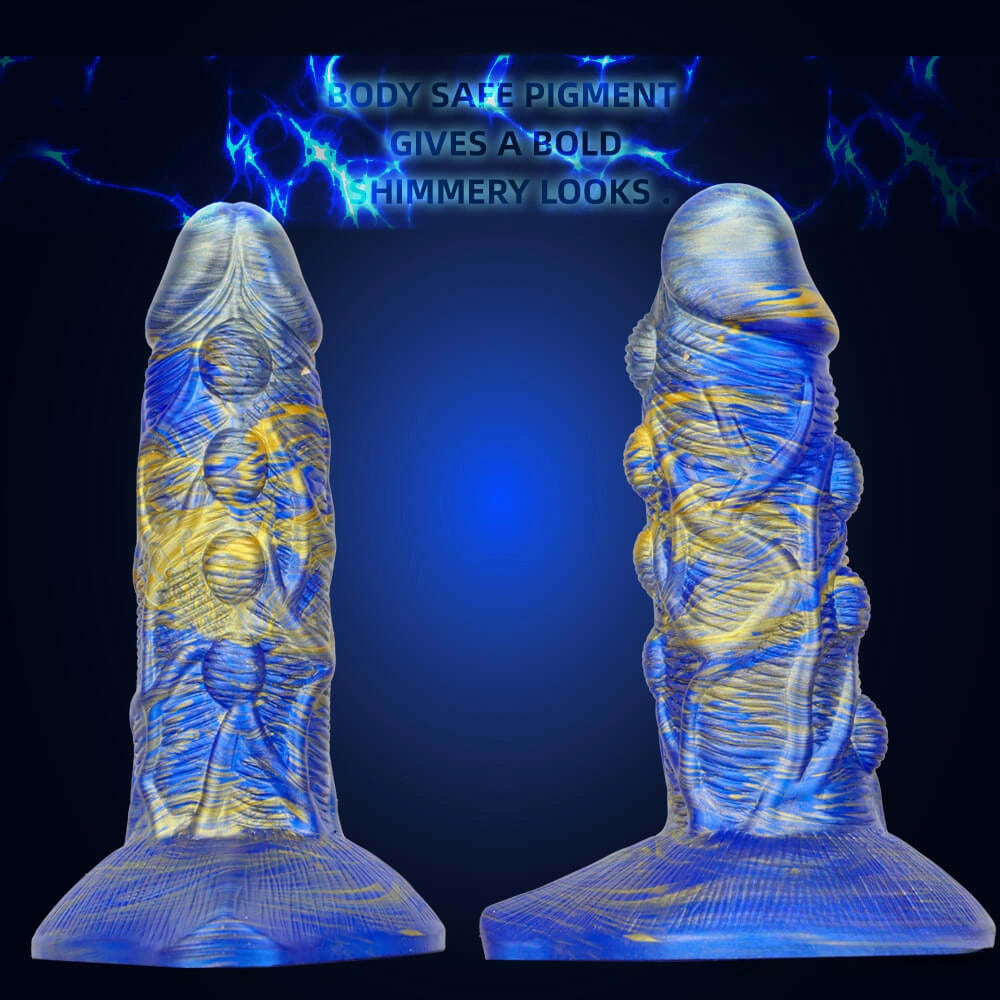 7.09in Premium Silicone Soft Spiked Dildo For Women Men Sex