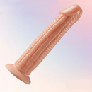 7.09in Real Vegetable Corn Dildo For Women Vagina With Sucker