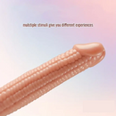7.09in Real Vegetable Corn Dildo For Women Vagina With Sucker