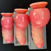 7.09in Realistic Suction Cup Male Thick Liquid Silicone Fantasy Anal Dildo