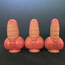 7.09in Realistic Suction Cup Male Thick Liquid Silicone Fantasy Anal Dildo
