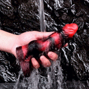 7.09in Silicone Cock Sleeve Knot Dildo Vibrating Hollow Cock Ring Sex Toy
