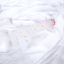 7.09in Soft Jelly Colorful Particles Dildo Penis Stroker Dick Toy