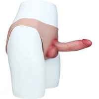 7.09in Strap on Dildo Pants Hollow Cock Sleeve For Women Men Sex