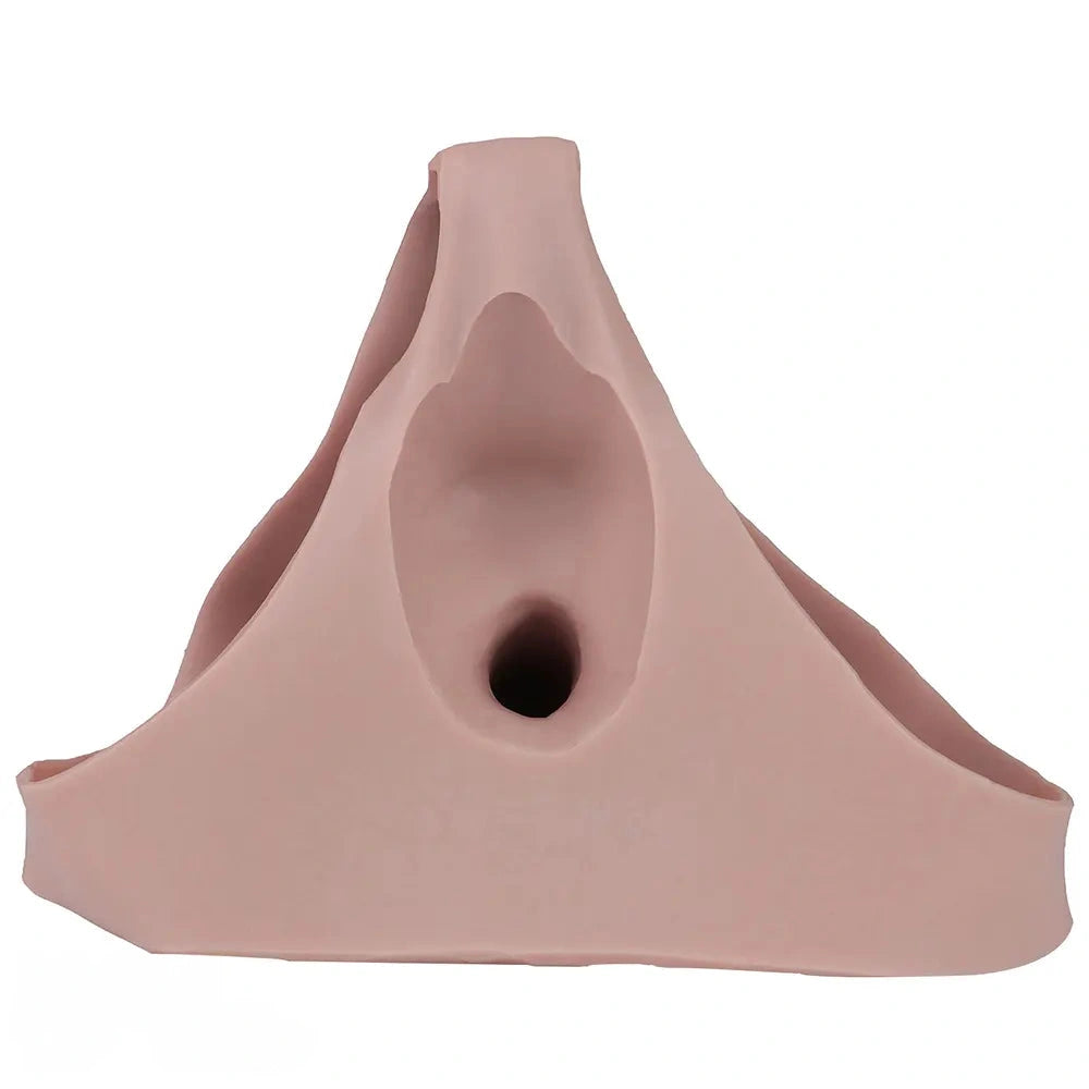 7.09in Strap on Dildo Pants Hollow Cock Sleeve For Women Men Sex