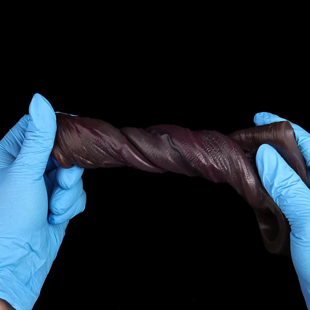 7.09in Ultra-soft Liquid Silicone Real Dildo Sleeve Reusable Penis Cover