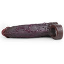 7.09in Ultra-soft Liquid Silicone Real Dildo Sleeve Reusable Penis Cover