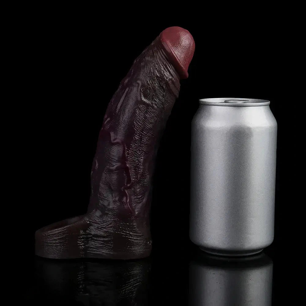 7.09in Ultra-soft Liquid Silicone Real Dildo Sleeve Reusable Penis Cover