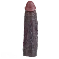 7.09in Ultra-soft Liquid Silicone Real Dildo Sleeve Reusable Penis Cover