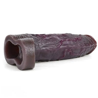 7.09in Ultra-soft Liquid Silicone Real Dildo Sleeve Reusable Penis Cover