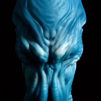 7.09in Unisex Soft Silicone Monster Alien Pattern Hands-Free Dildo