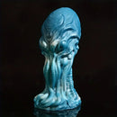 7.09in Unisex Soft Silicone Monster Alien Pattern Hands-Free Dildo