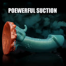 7.13in Dinosaur Monster Silicone Soft Dildo For Prostate Vaginal Massage