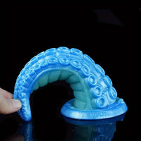 7.16in 9.05in Fantasy Monster Octopus Tentacle Silicone Soft Dildo