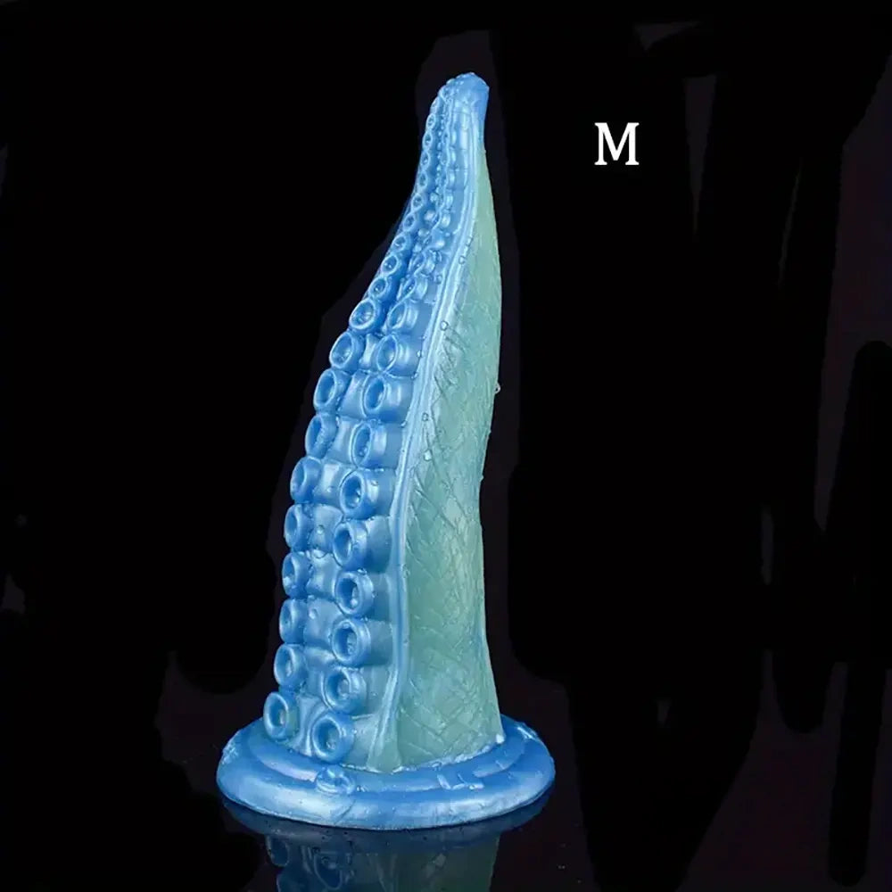 7.16in 9.05in Fantasy Monster Octopus Tentacle Silicone Soft Dildo