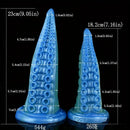 7.16in 9.05in Fantasy Monster Octopus Tentacle Silicone Soft Dildo