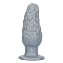 7.16in Graininess Raised Particles Reminiscent Corn Silicone Butt Plug Dildo