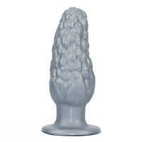 7.16in Graininess Raised Particles Reminiscent Corn Silicone Butt Plug Dildo