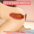 7.16in Graininess Raised Particles Reminiscent Corn Silicone Butt Plug Dildo