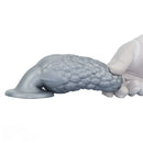 7.16in Graininess Raised Particles Reminiscent Corn Silicone Butt Plug Dildo