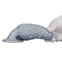 7.16in Graininess Raised Particles Reminiscent Corn Silicone Butt Plug Dildo