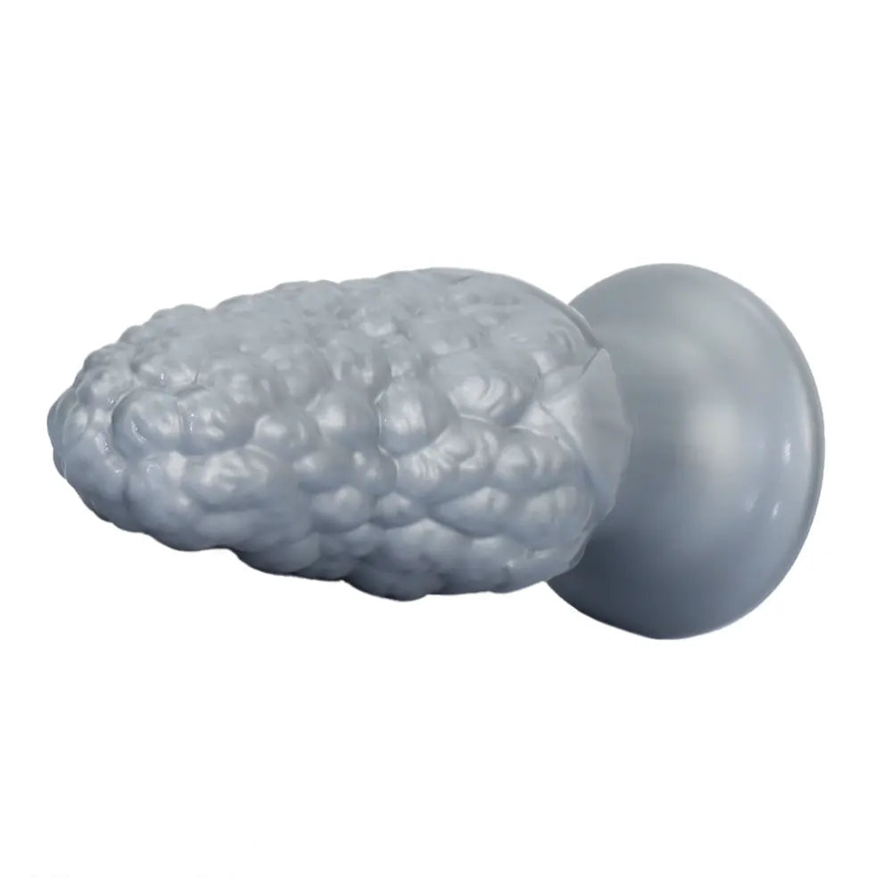 7.16in Graininess Raised Particles Reminiscent Corn Silicone Butt Plug Dildo