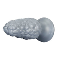 7.16in Graininess Raised Particles Reminiscent Corn Silicone Butt Plug Dildo