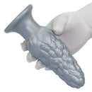 7.16in Graininess Raised Particles Reminiscent Corn Silicone Butt Plug Dildo