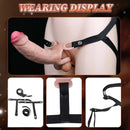 7.16in Strap on Penis Extender Uncut Cock Sleeve Dildo For G-Spot Anal Sex