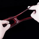 7.17in Silicone Animal Cock Sleeve Knot Vibrating Hollow Dildo With Cock Ring