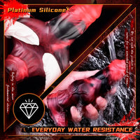 7.17in Silicone Animal Cock Sleeve Knot Vibrating Hollow Dildo With Cock Ring