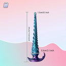 7.1in 13.8in 17.7in Long Tentacle Penis Dildo Silicone Octopus Anal Plug