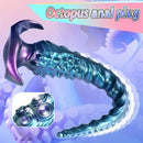 7.1in 13.8in 17.7in Long Tentacle Penis Dildo Silicone Octopus Anal Plug