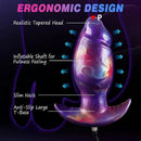 7.1in Fantasy Monster Wearable Silicone Inflatable Dildo Needle Interface