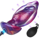 7.1in Magnetic Inflatable Wearable Dildo For Expansion With Inflatable Pump