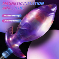 7.1in Magnetic Inflatable Wearable Dildo For Expansion With Inflatable Pump