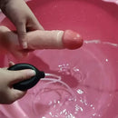 7.1in PVC Female Masturbation Squirting Pump Dildo Self-Play Sex Toy