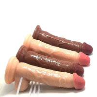 7.1in PVC Female Masturbation Squirting Pump Dildo Self-Play Sex Toy