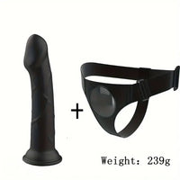 7.1in Real Removable Strap On Dildo For Women G Spot Vaginal Stimulate