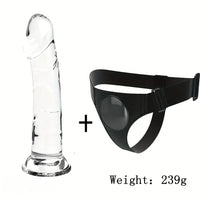 7.1in Real Removable Strap On Dildo For Women G Spot Vaginal Stimulate