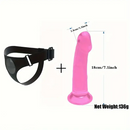 7.1in Real Removable Strap On Dildo For Women G Spot Vaginal Stimulate