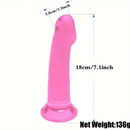 7.1in Real Removable Strap On Dildo For Women G Spot Vaginal Stimulate